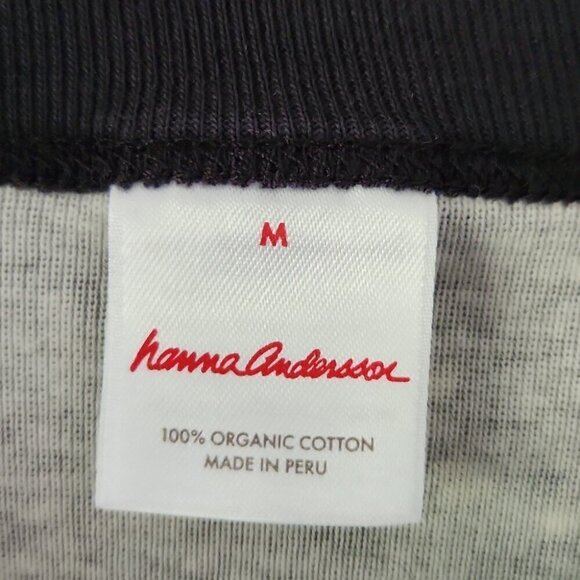 HANNA ANDERSSON | Fair Isle Long John Top Pajama Organic Cotton sz M - Picture 4 of 4